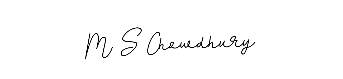 How to make M S Chowdhury signature? BallpointsItalic-DORy9 is a professional autograph style. Create handwritten signature for M S Chowdhury name. M S Chowdhury signature style 11 images and pictures png