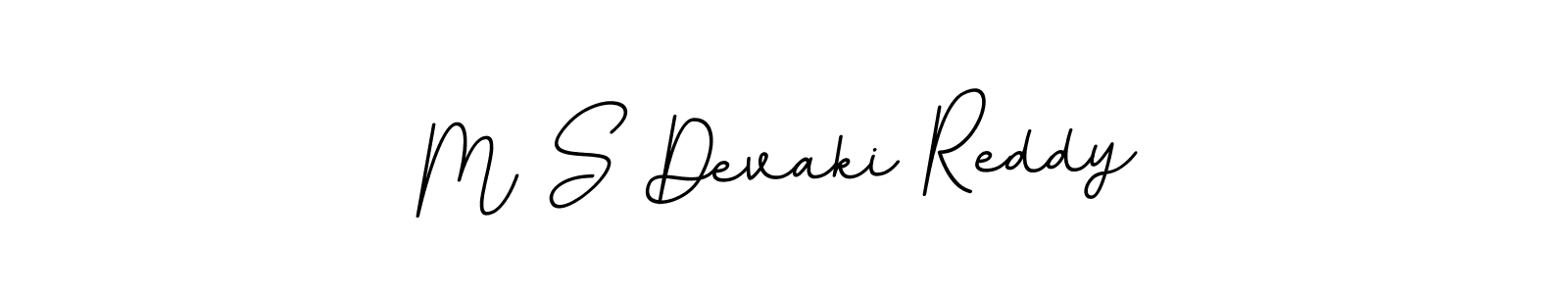 This is the best signature style for the M S Devaki Reddy name. Also you like these signature font (BallpointsItalic-DORy9). Mix name signature. M S Devaki Reddy signature style 11 images and pictures png