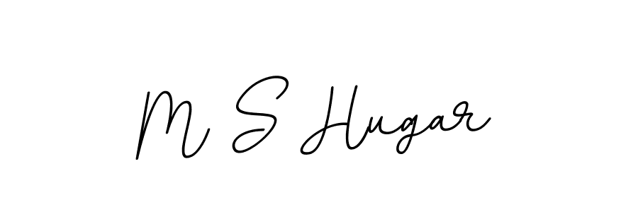 How to make M S Hugar signature? BallpointsItalic-DORy9 is a professional autograph style. Create handwritten signature for M S Hugar name. M S Hugar signature style 11 images and pictures png