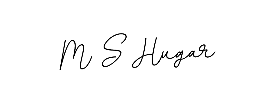 The best way (BallpointsItalic-DORy9) to make a short signature is to pick only two or three words in your name. The name M S Hugar include a total of six letters. For converting this name. M S Hugar signature style 11 images and pictures png