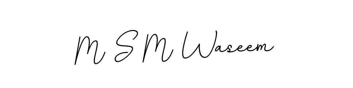 if you are searching for the best signature style for your name M S M Waseem. so please give up your signature search. here we have designed multiple signature styles  using BallpointsItalic-DORy9. M S M Waseem signature style 11 images and pictures png