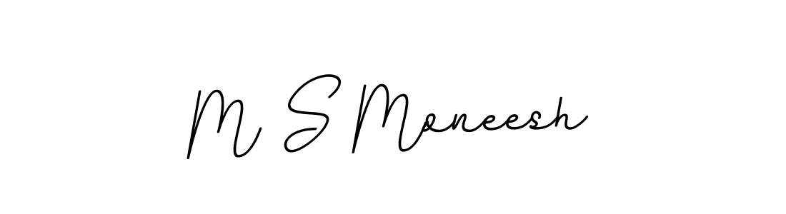 You can use this online signature creator to create a handwritten signature for the name M S Moneesh. This is the best online autograph maker. M S Moneesh signature style 11 images and pictures png