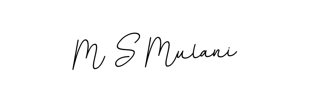 BallpointsItalic-DORy9 is a professional signature style that is perfect for those who want to add a touch of class to their signature. It is also a great choice for those who want to make their signature more unique. Get M S Mulani name to fancy signature for free. M S Mulani signature style 11 images and pictures png
