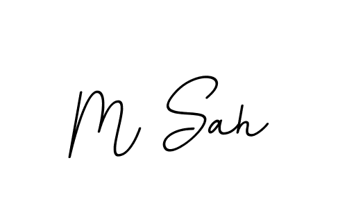 Also You can easily find your signature by using the search form. We will create M Sah name handwritten signature images for you free of cost using BallpointsItalic-DORy9 sign style. M Sah signature style 11 images and pictures png