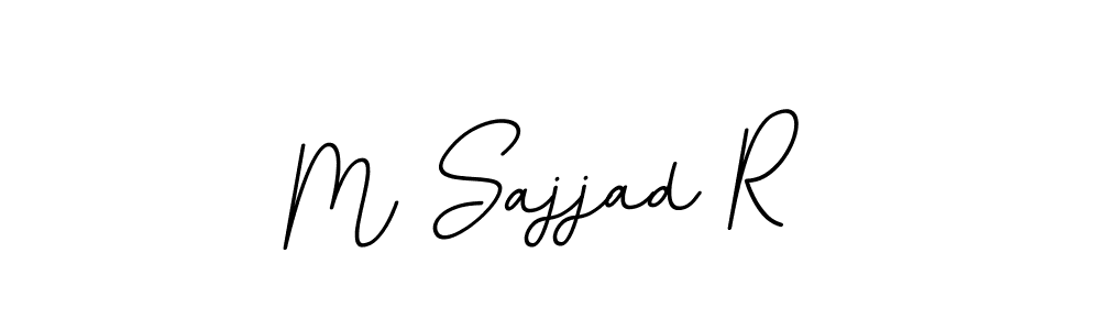 Check out images of Autograph of M Sajjad R name. Actor M Sajjad R Signature Style. BallpointsItalic-DORy9 is a professional sign style online. M Sajjad R signature style 11 images and pictures png