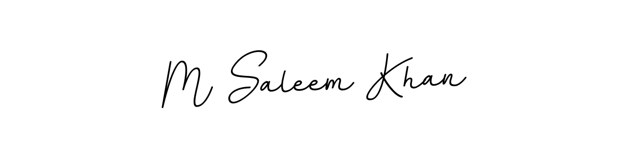 Make a beautiful signature design for name M Saleem Khan. Use this online signature maker to create a handwritten signature for free. M Saleem Khan signature style 11 images and pictures png