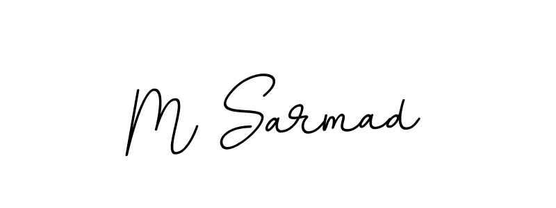 BallpointsItalic-DORy9 is a professional signature style that is perfect for those who want to add a touch of class to their signature. It is also a great choice for those who want to make their signature more unique. Get M Sarmad name to fancy signature for free. M Sarmad signature style 11 images and pictures png