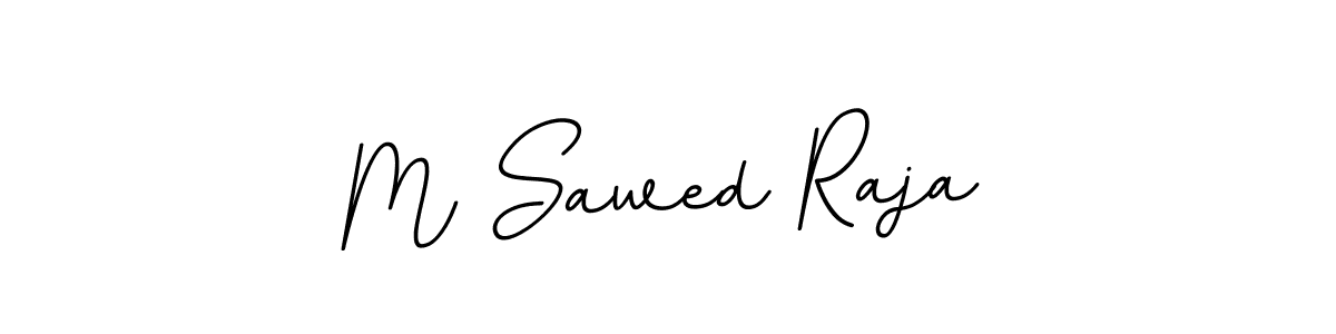 M Sawed Raja stylish signature style. Best Handwritten Sign (BallpointsItalic-DORy9) for my name. Handwritten Signature Collection Ideas for my name M Sawed Raja. M Sawed Raja signature style 11 images and pictures png