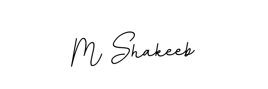 Also You can easily find your signature by using the search form. We will create M Shakeeb name handwritten signature images for you free of cost using BallpointsItalic-DORy9 sign style. M Shakeeb signature style 11 images and pictures png