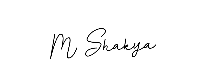 Make a beautiful signature design for name M Shakya. Use this online signature maker to create a handwritten signature for free. M Shakya signature style 11 images and pictures png