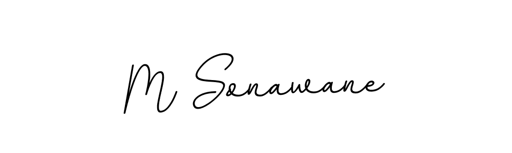 if you are searching for the best signature style for your name M Sonawane. so please give up your signature search. here we have designed multiple signature styles  using BallpointsItalic-DORy9. M Sonawane signature style 11 images and pictures png