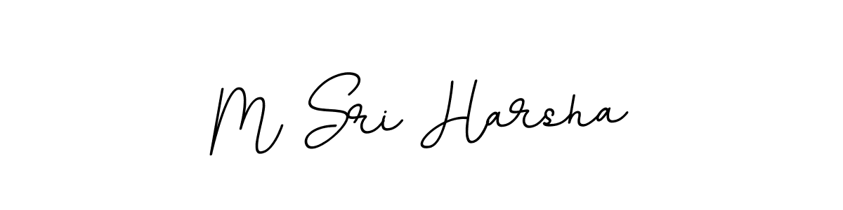 Make a short M Sri Harsha signature style. Manage your documents anywhere anytime using BallpointsItalic-DORy9. Create and add eSignatures, submit forms, share and send files easily. M Sri Harsha signature style 11 images and pictures png