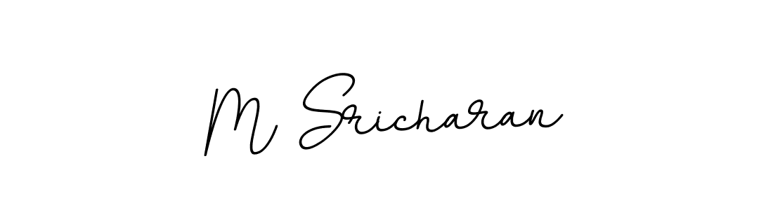 How to Draw M Sricharan signature style? BallpointsItalic-DORy9 is a latest design signature styles for name M Sricharan. M Sricharan signature style 11 images and pictures png