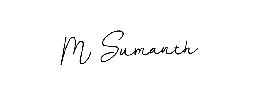 Similarly BallpointsItalic-DORy9 is the best handwritten signature design. Signature creator online .You can use it as an online autograph creator for name M Sumanth. M Sumanth signature style 11 images and pictures png