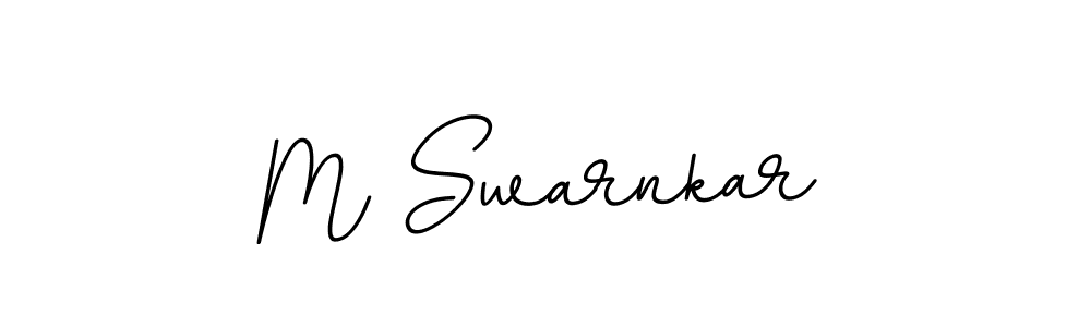 It looks lik you need a new signature style for name M Swarnkar. Design unique handwritten (BallpointsItalic-DORy9) signature with our free signature maker in just a few clicks. M Swarnkar signature style 11 images and pictures png