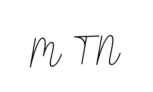 It looks lik you need a new signature style for name M T N. Design unique handwritten (BallpointsItalic-DORy9) signature with our free signature maker in just a few clicks. M T N signature style 11 images and pictures png