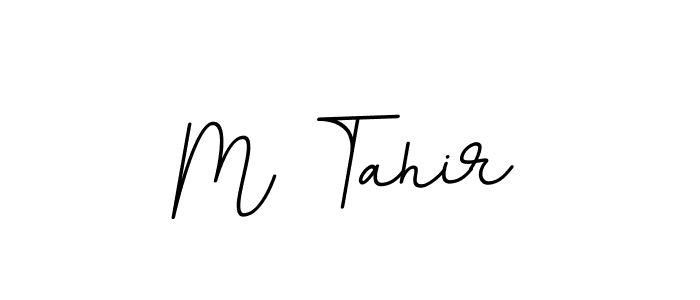 M Tahir stylish signature style. Best Handwritten Sign (BallpointsItalic-DORy9) for my name. Handwritten Signature Collection Ideas for my name M Tahir. M Tahir signature style 11 images and pictures png