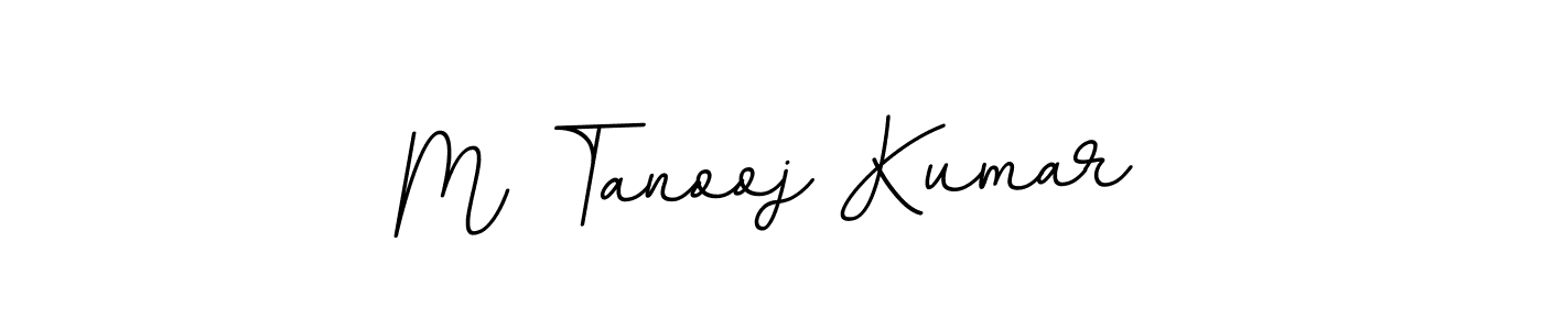 if you are searching for the best signature style for your name M Tanooj Kumar. so please give up your signature search. here we have designed multiple signature styles  using BallpointsItalic-DORy9. M Tanooj Kumar signature style 11 images and pictures png