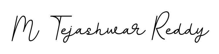 M Tejashwar Reddy stylish signature style. Best Handwritten Sign (BallpointsItalic-DORy9) for my name. Handwritten Signature Collection Ideas for my name M Tejashwar Reddy. M Tejashwar Reddy signature style 11 images and pictures png