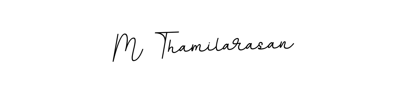 This is the best signature style for the M Thamilarasan name. Also you like these signature font (BallpointsItalic-DORy9). Mix name signature. M Thamilarasan signature style 11 images and pictures png