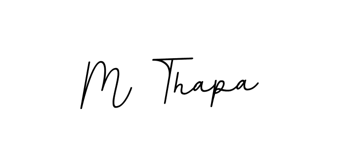 Here are the top 10 professional signature styles for the name M Thapa. These are the best autograph styles you can use for your name. M Thapa signature style 11 images and pictures png