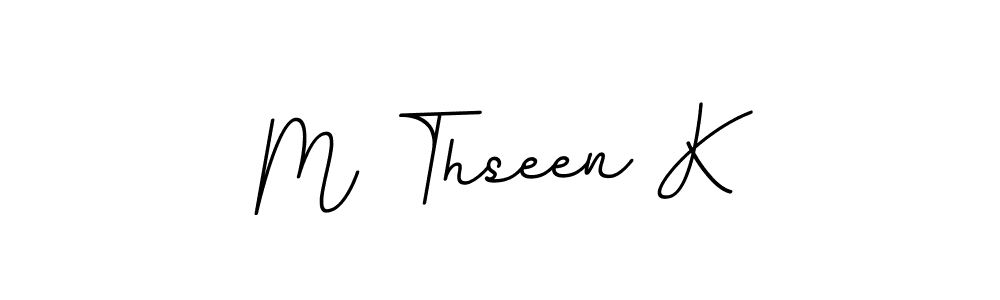 Check out images of Autograph of M Thseen K name. Actor M Thseen K Signature Style. BallpointsItalic-DORy9 is a professional sign style online. M Thseen K signature style 11 images and pictures png