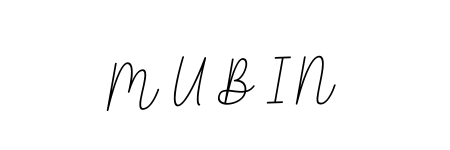 Also You can easily find your signature by using the search form. We will create M U B I N name handwritten signature images for you free of cost using BallpointsItalic-DORy9 sign style. M U B I N signature style 11 images and pictures png