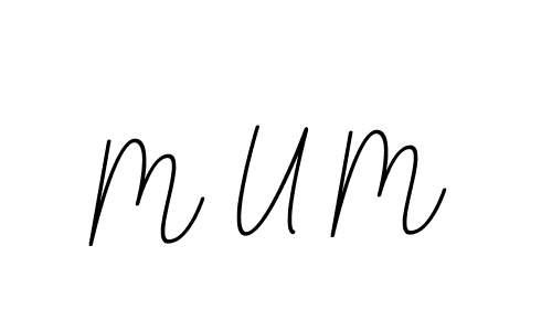 Also we have M U M name is the best signature style. Create professional handwritten signature collection using BallpointsItalic-DORy9 autograph style. M U M signature style 11 images and pictures png