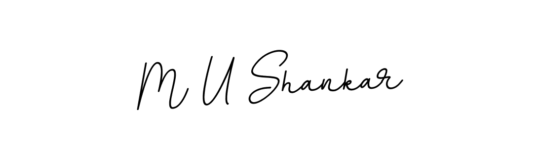 Check out images of Autograph of M U Shankar name. Actor M U Shankar Signature Style. BallpointsItalic-DORy9 is a professional sign style online. M U Shankar signature style 11 images and pictures png