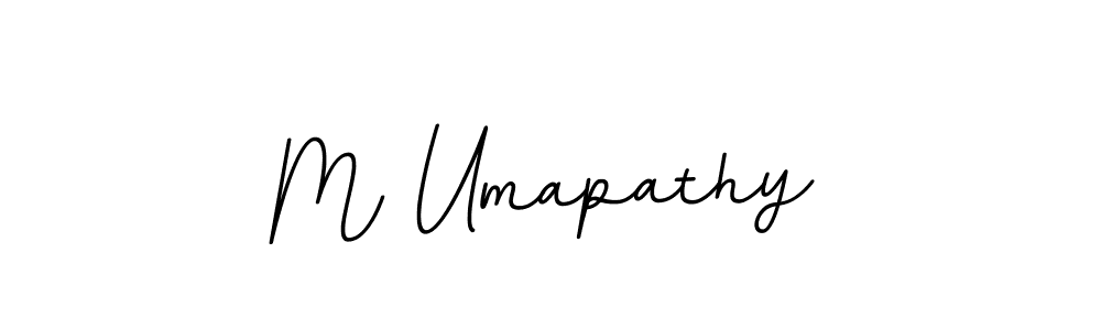 How to Draw M Umapathy signature style? BallpointsItalic-DORy9 is a latest design signature styles for name M Umapathy. M Umapathy signature style 11 images and pictures png