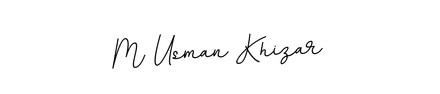 if you are searching for the best signature style for your name M Usman Khizar. so please give up your signature search. here we have designed multiple signature styles  using BallpointsItalic-DORy9. M Usman Khizar signature style 11 images and pictures png