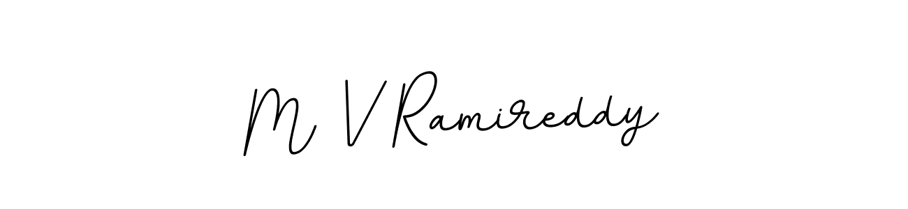 Make a beautiful signature design for name M V Ramireddy. Use this online signature maker to create a handwritten signature for free. M V Ramireddy signature style 11 images and pictures png