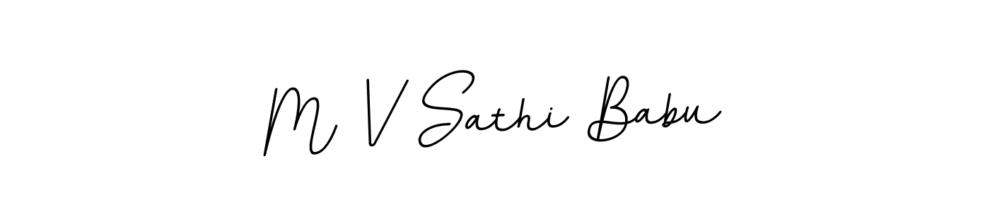 Similarly BallpointsItalic-DORy9 is the best handwritten signature design. Signature creator online .You can use it as an online autograph creator for name M V Sathi Babu. M V Sathi Babu signature style 11 images and pictures png