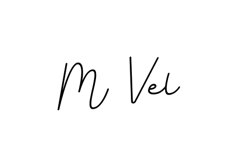 Similarly BallpointsItalic-DORy9 is the best handwritten signature design. Signature creator online .You can use it as an online autograph creator for name M Vel. M Vel signature style 11 images and pictures png