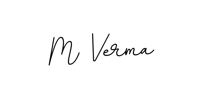 Here are the top 10 professional signature styles for the name M Verma. These are the best autograph styles you can use for your name. M Verma signature style 11 images and pictures png