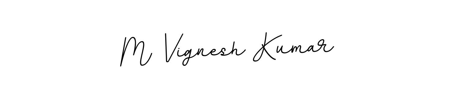 BallpointsItalic-DORy9 is a professional signature style that is perfect for those who want to add a touch of class to their signature. It is also a great choice for those who want to make their signature more unique. Get M Vignesh Kumar name to fancy signature for free. M Vignesh Kumar signature style 11 images and pictures png
