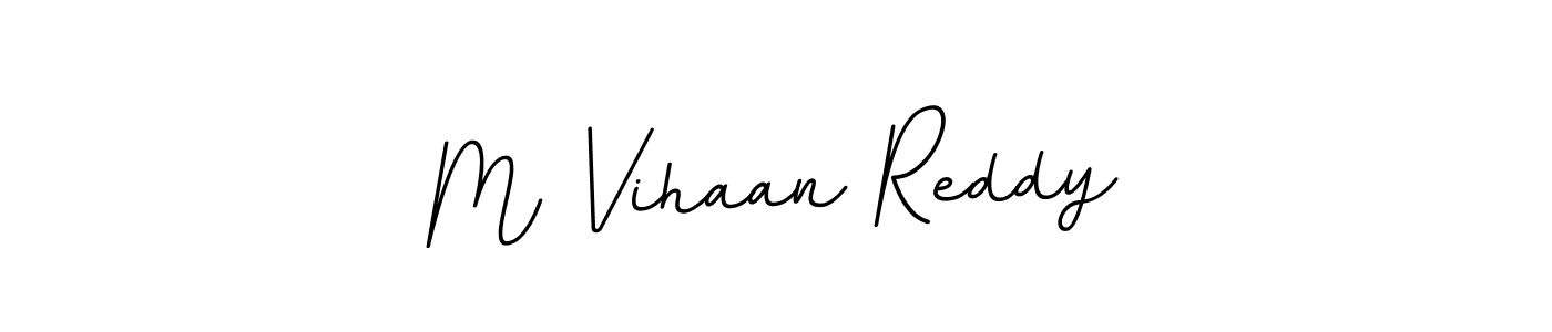 M Vihaan Reddy stylish signature style. Best Handwritten Sign (BallpointsItalic-DORy9) for my name. Handwritten Signature Collection Ideas for my name M Vihaan Reddy. M Vihaan Reddy signature style 11 images and pictures png