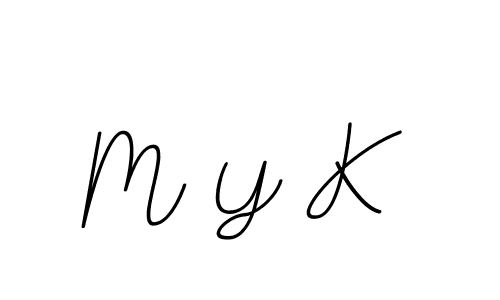 How to Draw M Y K signature style? BallpointsItalic-DORy9 is a latest design signature styles for name M Y K. M Y K signature style 11 images and pictures png