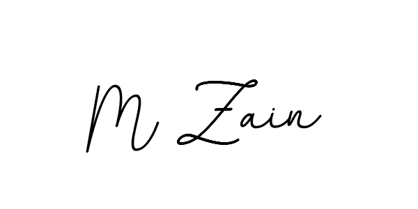 How to make M Zain signature? BallpointsItalic-DORy9 is a professional autograph style. Create handwritten signature for M Zain name. M Zain signature style 11 images and pictures png