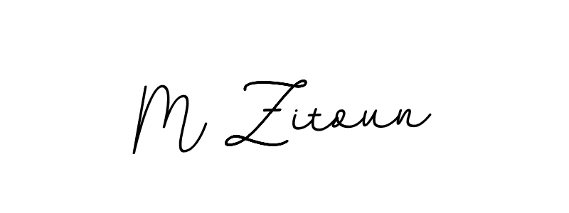 BallpointsItalic-DORy9 is a professional signature style that is perfect for those who want to add a touch of class to their signature. It is also a great choice for those who want to make their signature more unique. Get M Zitoun name to fancy signature for free. M Zitoun signature style 11 images and pictures png