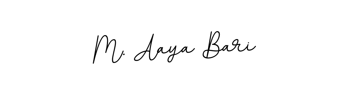 This is the best signature style for the M. Aaya Bari name. Also you like these signature font (BallpointsItalic-DORy9). Mix name signature. M. Aaya Bari signature style 11 images and pictures png