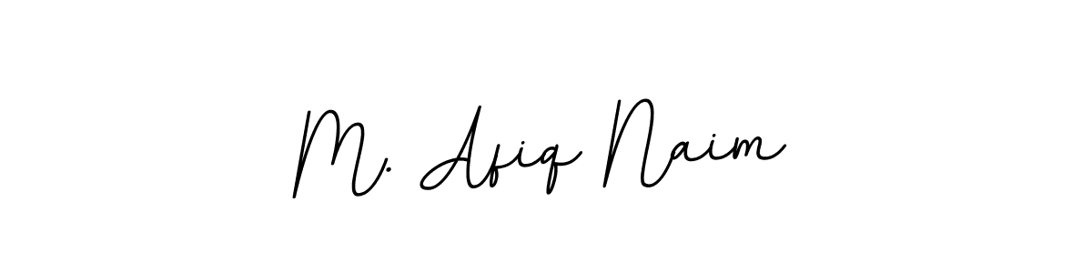 Design your own signature with our free online signature maker. With this signature software, you can create a handwritten (BallpointsItalic-DORy9) signature for name M. Afiq Naim. M. Afiq Naim signature style 11 images and pictures png