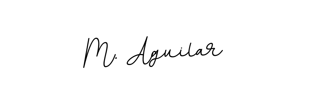 How to make M. Aguilar signature? BallpointsItalic-DORy9 is a professional autograph style. Create handwritten signature for M. Aguilar name. M. Aguilar signature style 11 images and pictures png