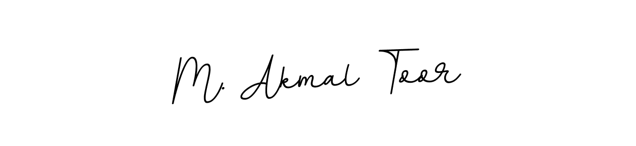 M. Akmal Toor stylish signature style. Best Handwritten Sign (BallpointsItalic-DORy9) for my name. Handwritten Signature Collection Ideas for my name M. Akmal Toor. M. Akmal Toor signature style 11 images and pictures png