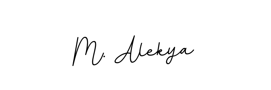 How to Draw M. Alekya signature style? BallpointsItalic-DORy9 is a latest design signature styles for name M. Alekya. M. Alekya signature style 11 images and pictures png