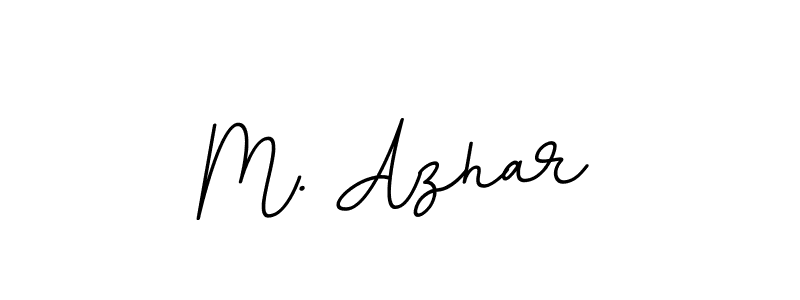 Create a beautiful signature design for name M. Azhar. With this signature (BallpointsItalic-DORy9) fonts, you can make a handwritten signature for free. M. Azhar signature style 11 images and pictures png