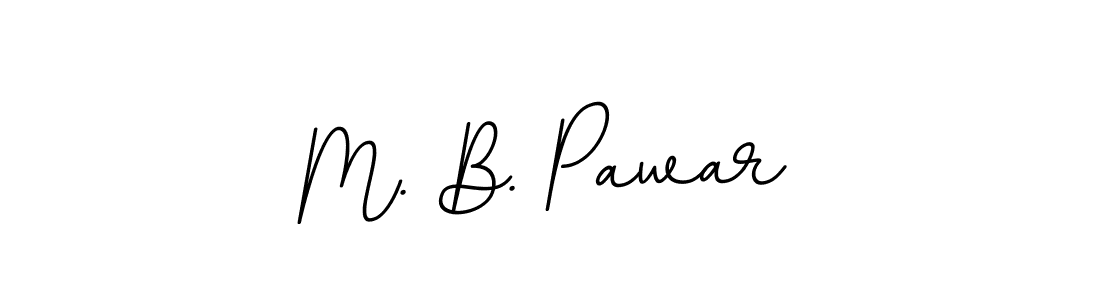 if you are searching for the best signature style for your name M. B. Pawar. so please give up your signature search. here we have designed multiple signature styles  using BallpointsItalic-DORy9. M. B. Pawar signature style 11 images and pictures png