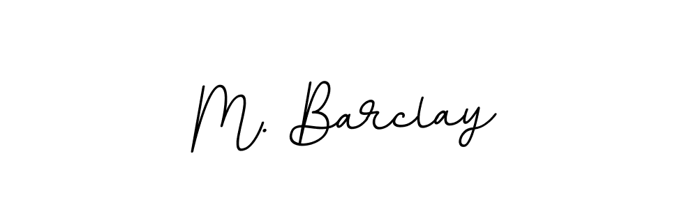 It looks lik you need a new signature style for name M. Barclay. Design unique handwritten (BallpointsItalic-DORy9) signature with our free signature maker in just a few clicks. M. Barclay signature style 11 images and pictures png