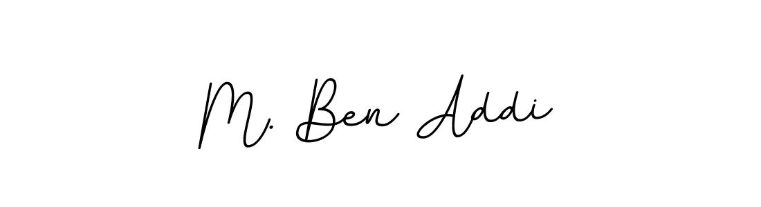 Here are the top 10 professional signature styles for the name M. Ben Addi. These are the best autograph styles you can use for your name. M. Ben Addi signature style 11 images and pictures png