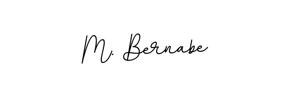 Use a signature maker to create a handwritten signature online. With this signature software, you can design (BallpointsItalic-DORy9) your own signature for name M. Bernabe. M. Bernabe signature style 11 images and pictures png